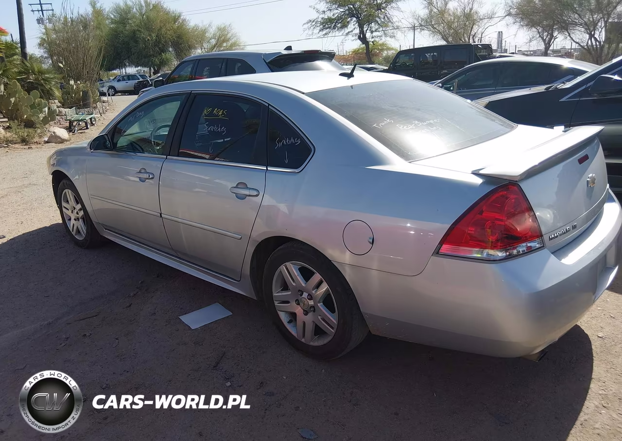 2012 Chevrolet Impala Lt VIN:2G1WG5E34C1102795 - 3