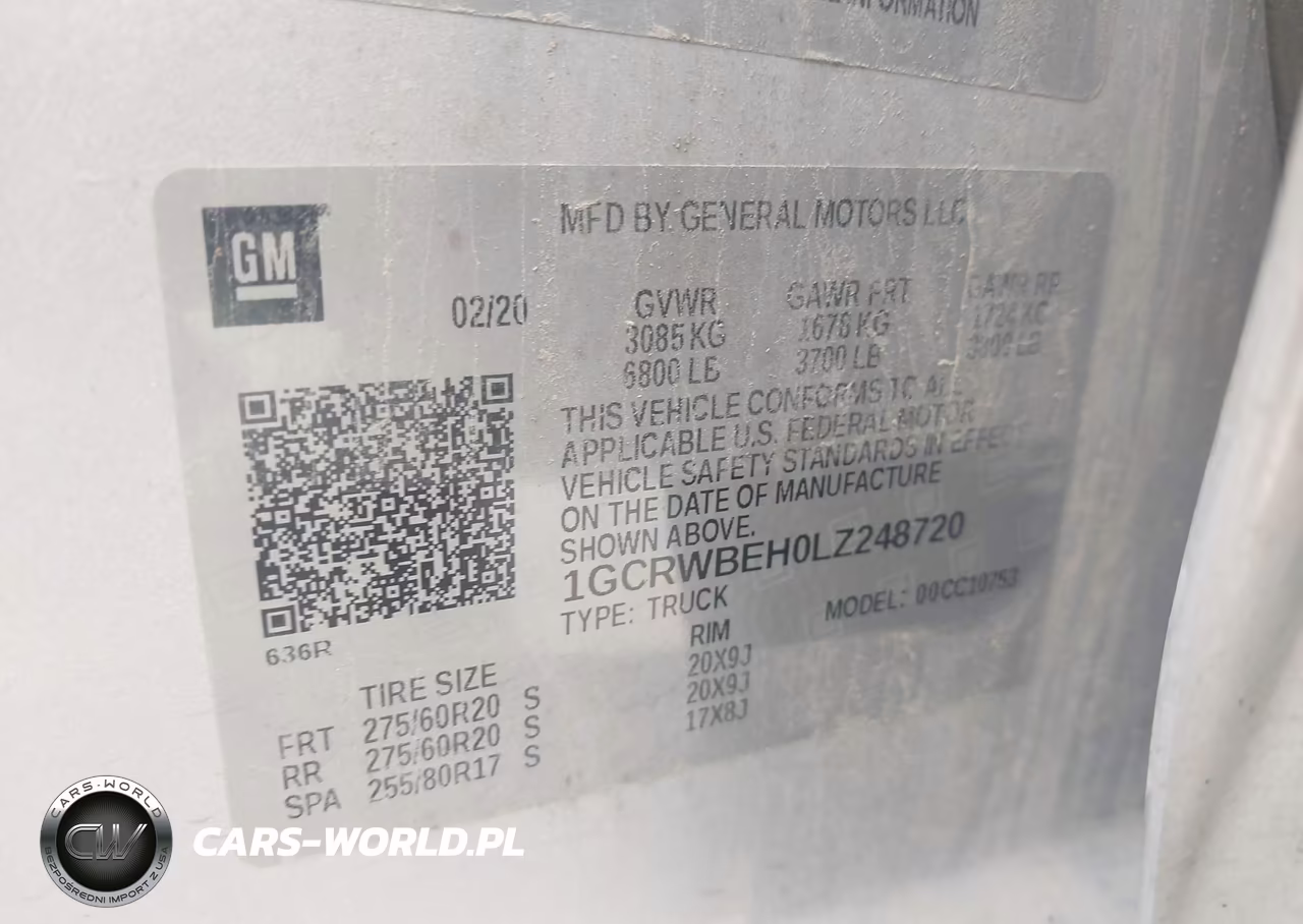 2020 Chevrolet Silverado 1500 2Wd Standard Bed Custom VIN:1GCRWBEH0LZ248720 - 9