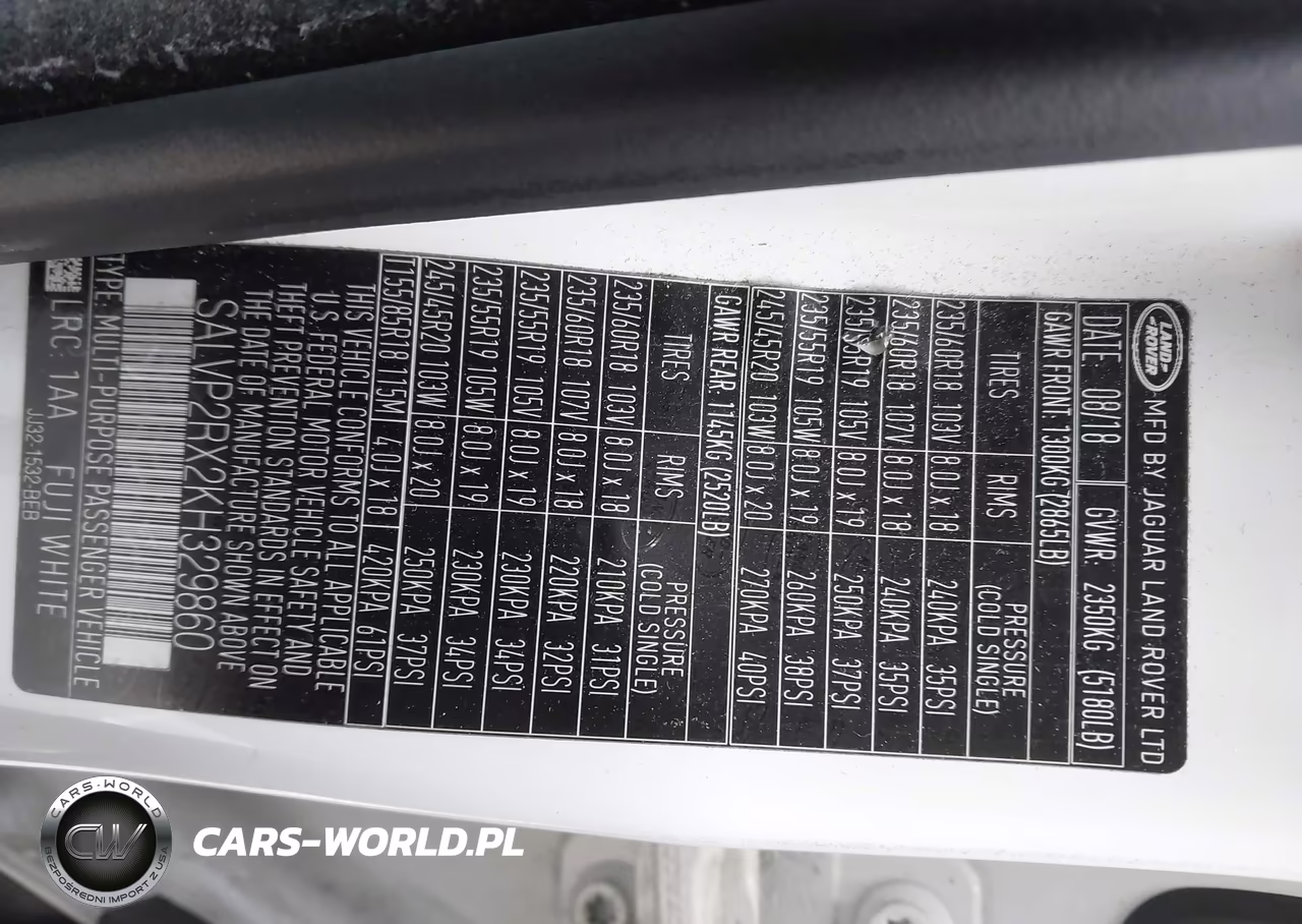 2019 Land Rover Range Rover Evoque Se-Se Premium VIN:SALVP2RX2KH329860 - 9