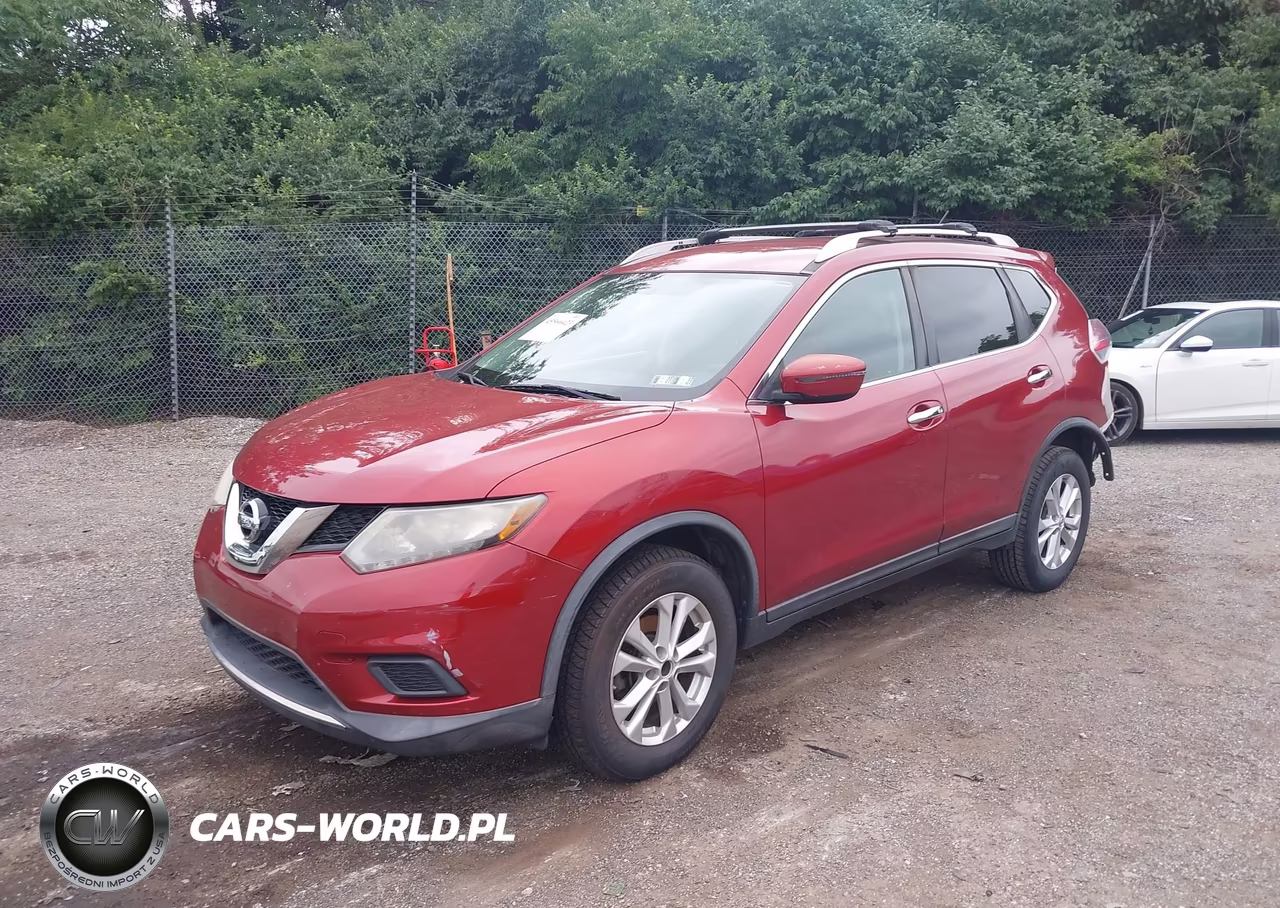 2016 Nissan Rogue Sv VIN:KNMAT2MV4GP628870 - 2