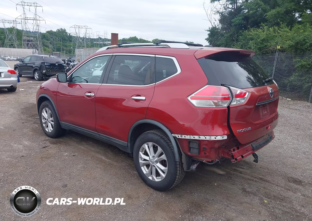 2016 Nissan Rogue Sv VIN:KNMAT2MV4GP628870 - 3