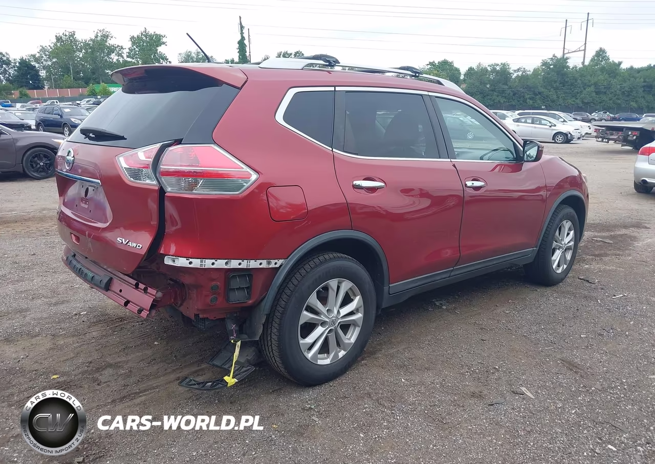 2016 Nissan Rogue Sv VIN:KNMAT2MV4GP628870 - 4
