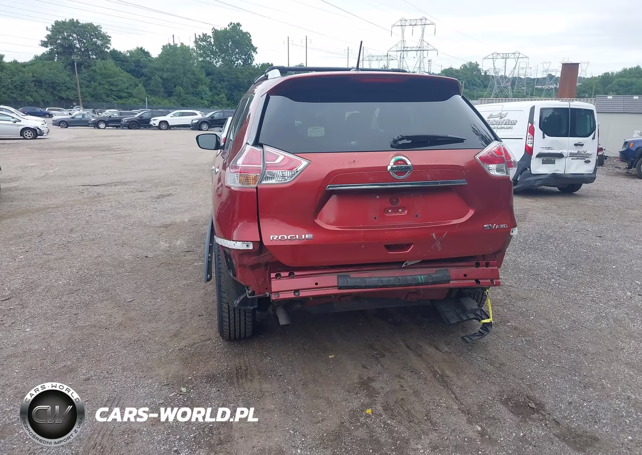 2016 Nissan Rogue Sv VIN:KNMAT2MV4GP628870 - 6