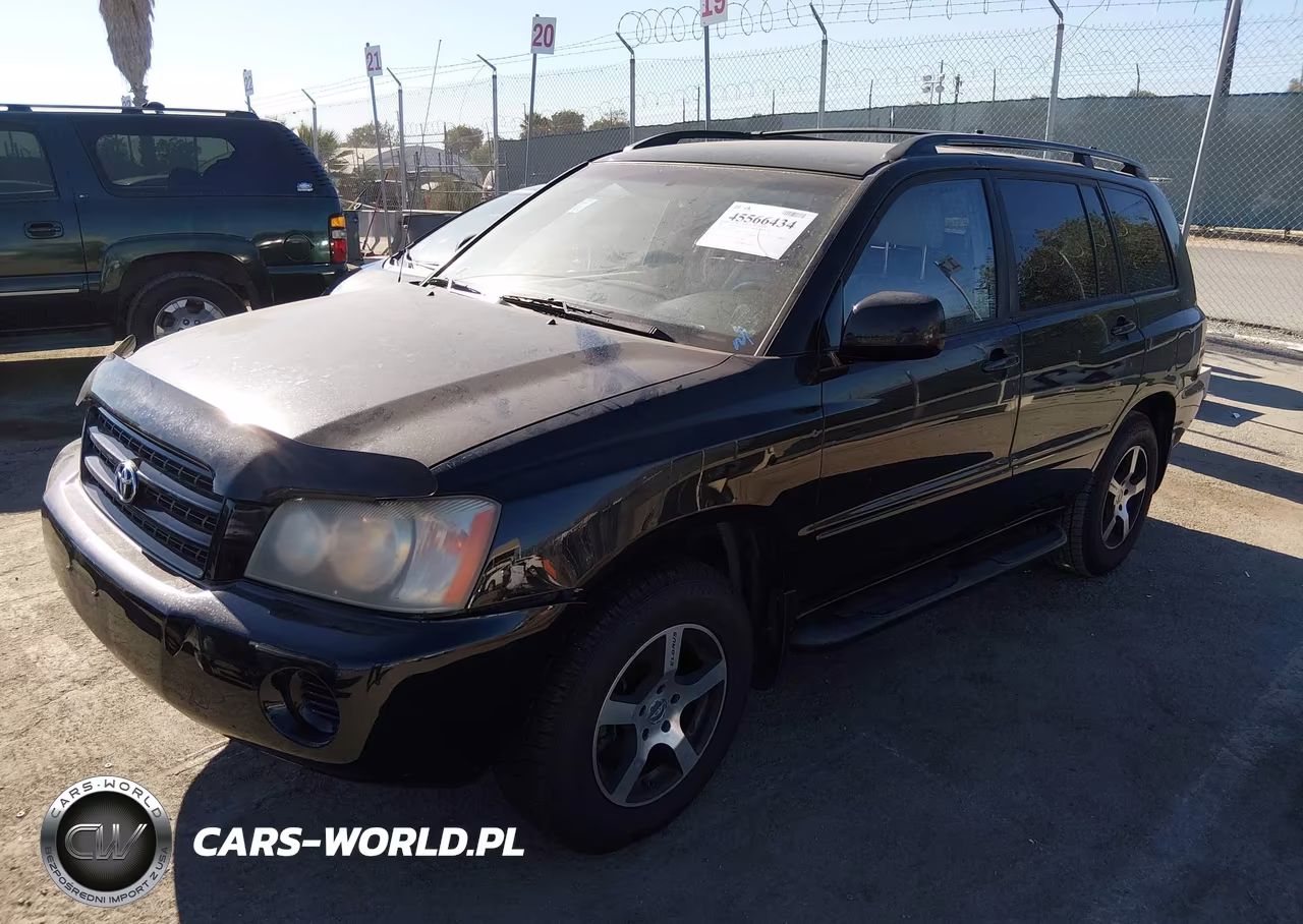 2003 Toyota Highlander VIN:JTEGD21A730066874 - 2