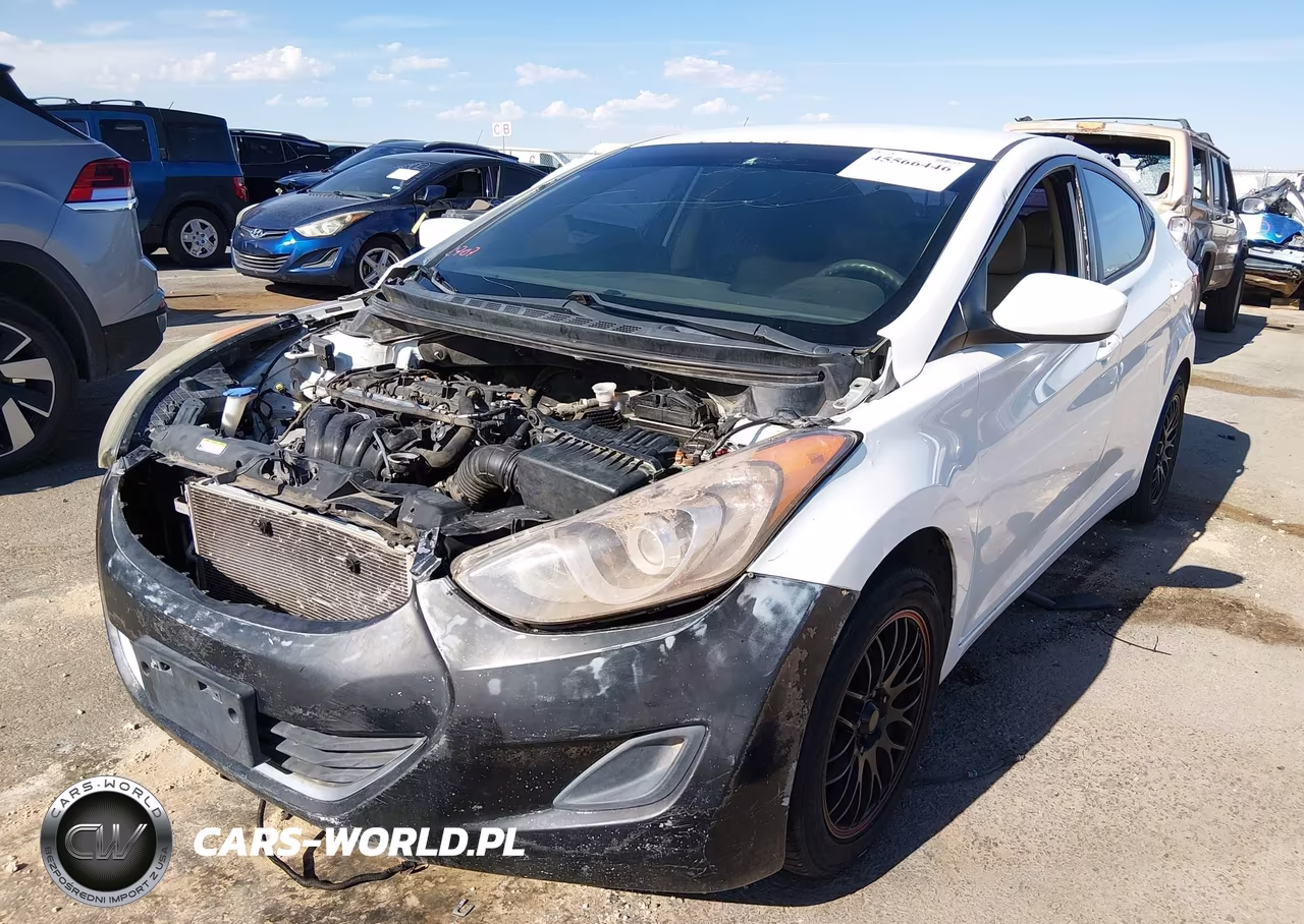 2013 Hyundai Elantra Gls VIN:5NPDH4AE4DH168518 - 2