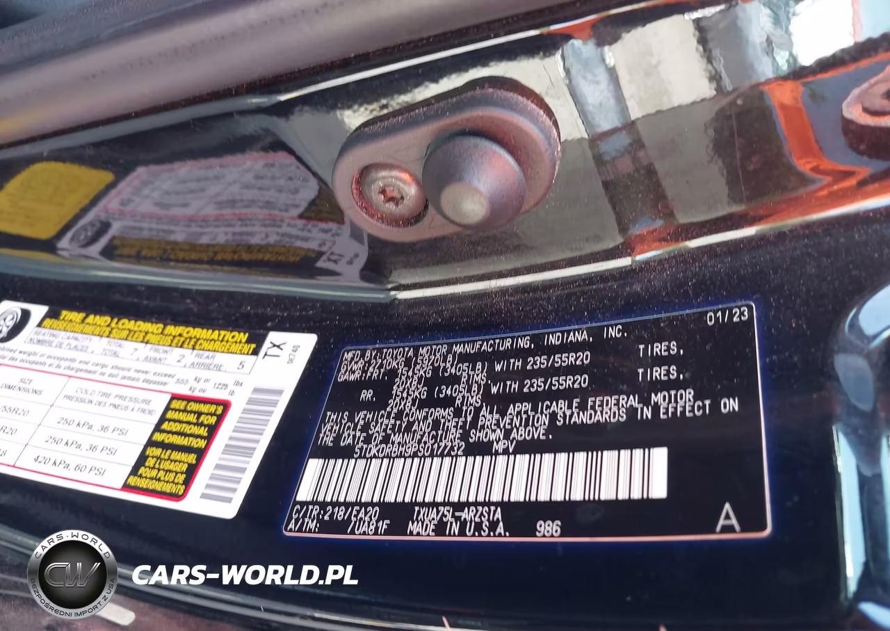 2023 Toyota Highlander Xse VIN:5TDKDRBH9PS017732 - 9