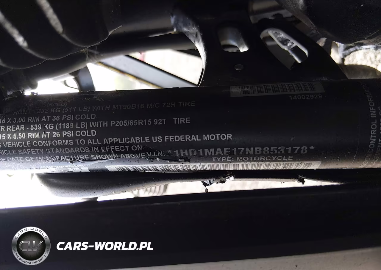 2022 Harley-Davidson Flhtcutg VIN:1HD1MAF17NB853178 - 10