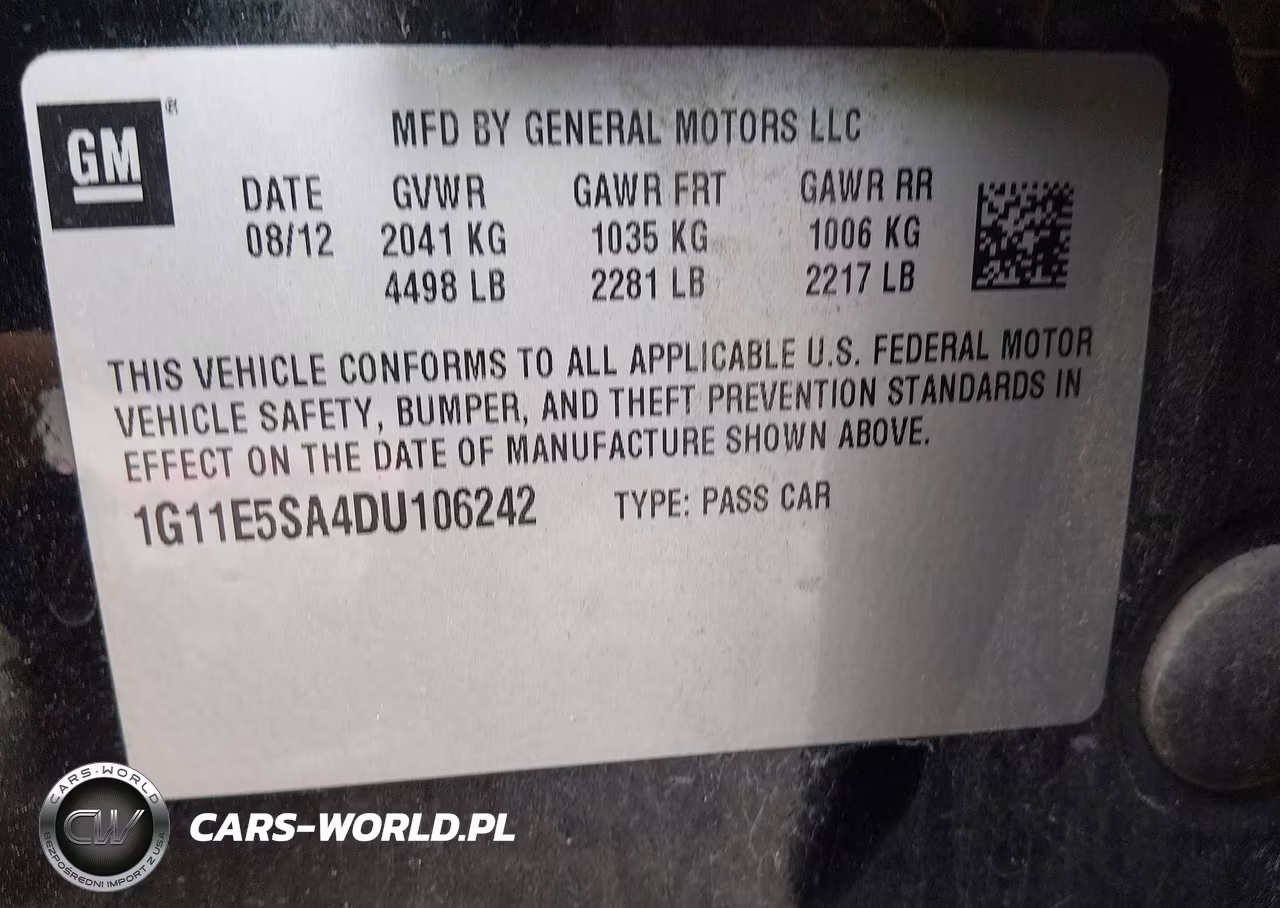 2013 Chevrolet Malibu 2Lt VIN:1G11E5SA4DU106242 - 9