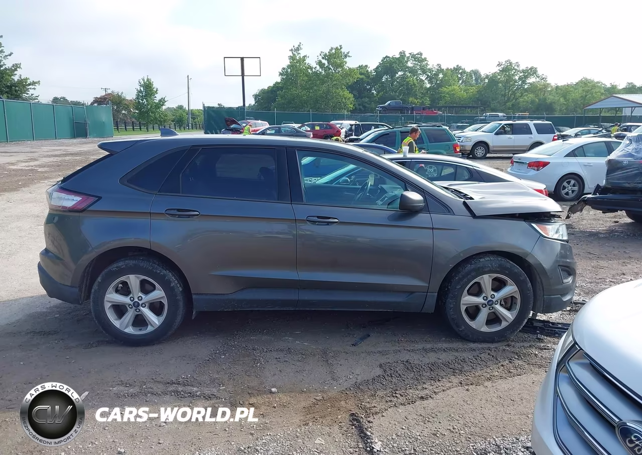 2016 Ford Edge Se VIN:2FMPK4G99GBC00318 - 14