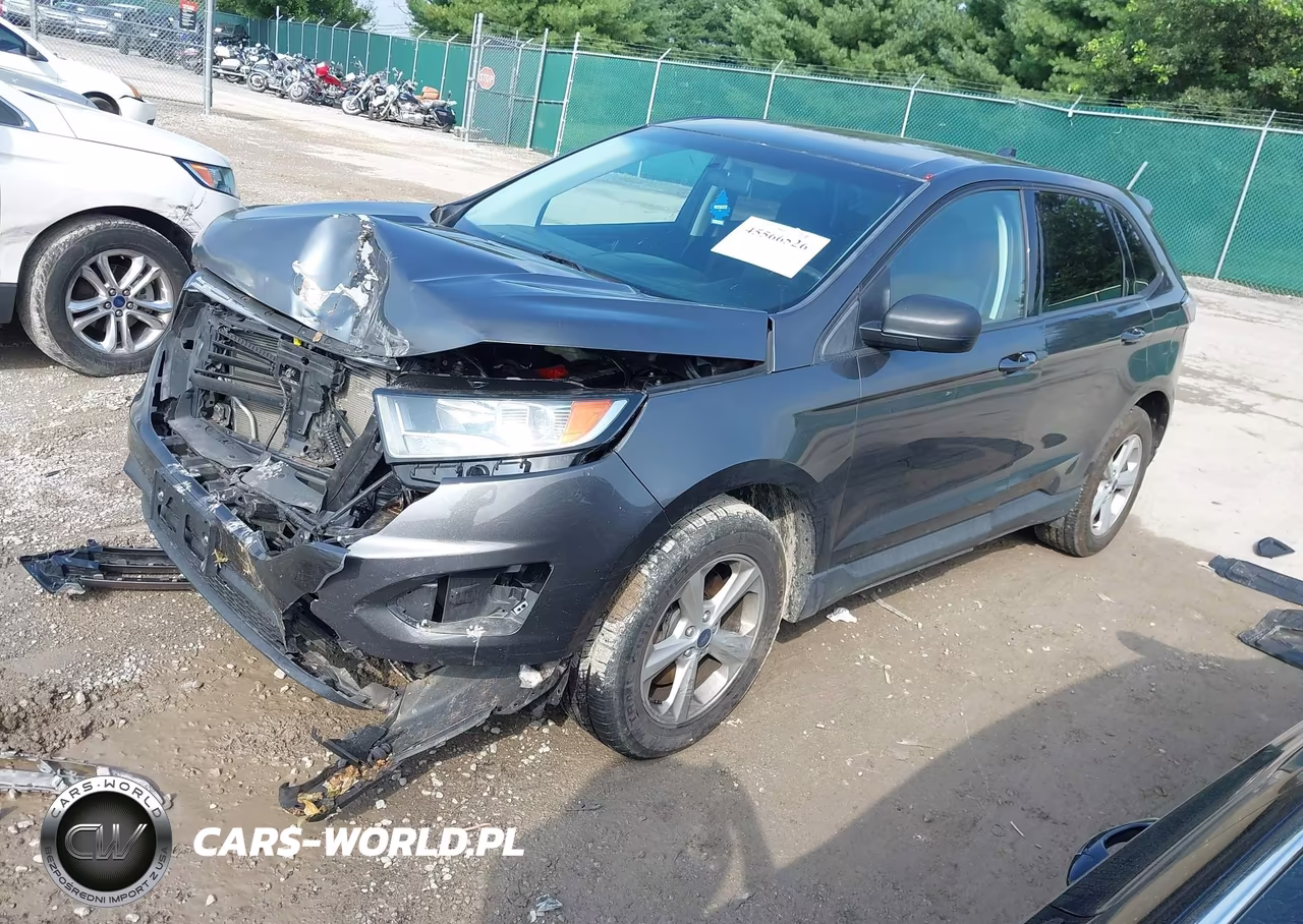 2016 Ford Edge Se VIN:2FMPK4G99GBC00318 - 2