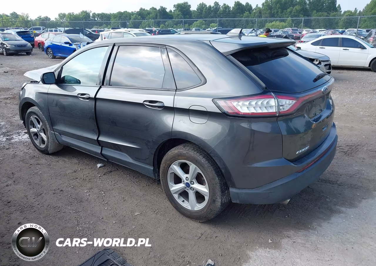 2016 Ford Edge Se VIN:2FMPK4G99GBC00318 - 3