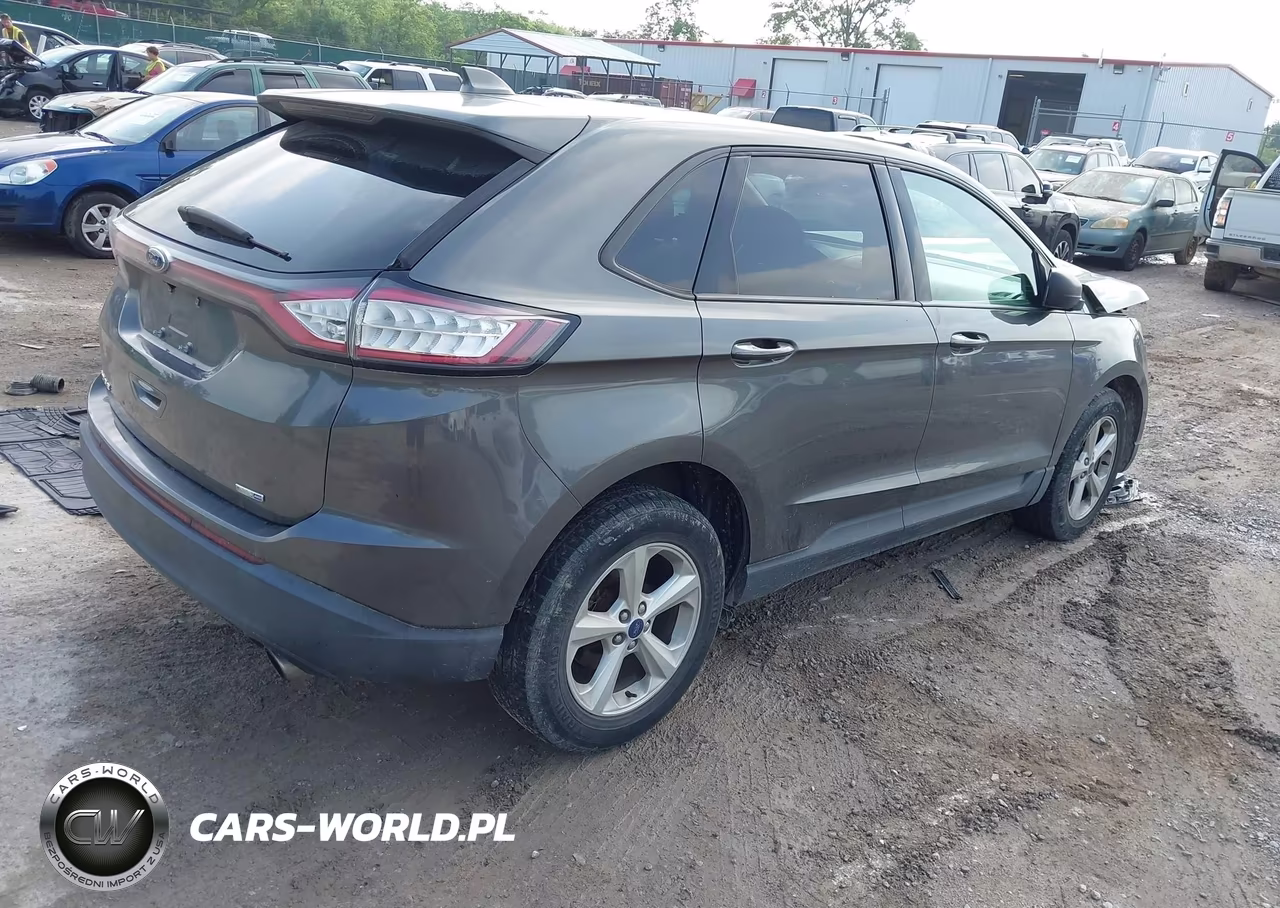 2016 Ford Edge Se VIN:2FMPK4G99GBC00318 - 4