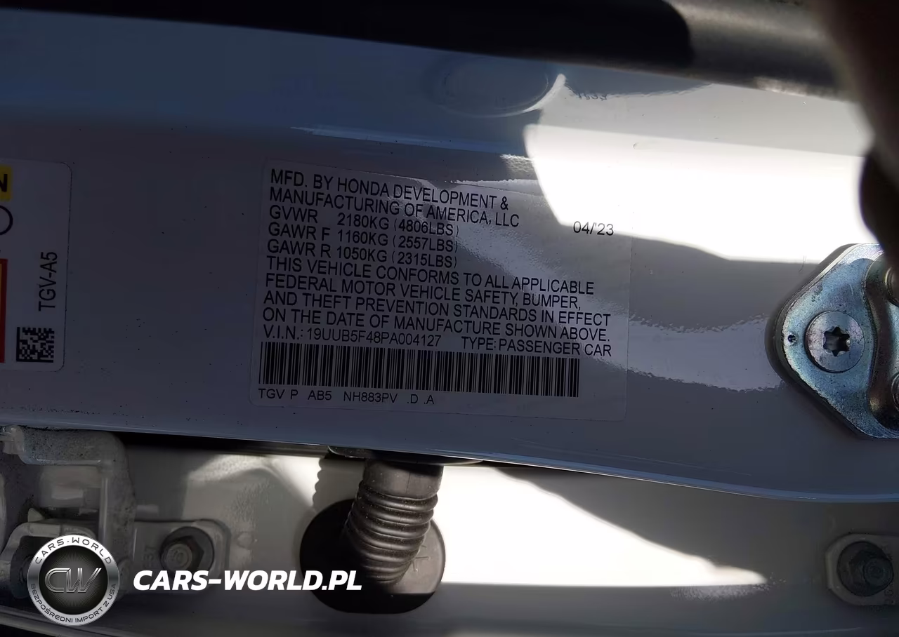 2023 Acura Tlx Technology Package VIN:19UUB5F48PA004127 - 9