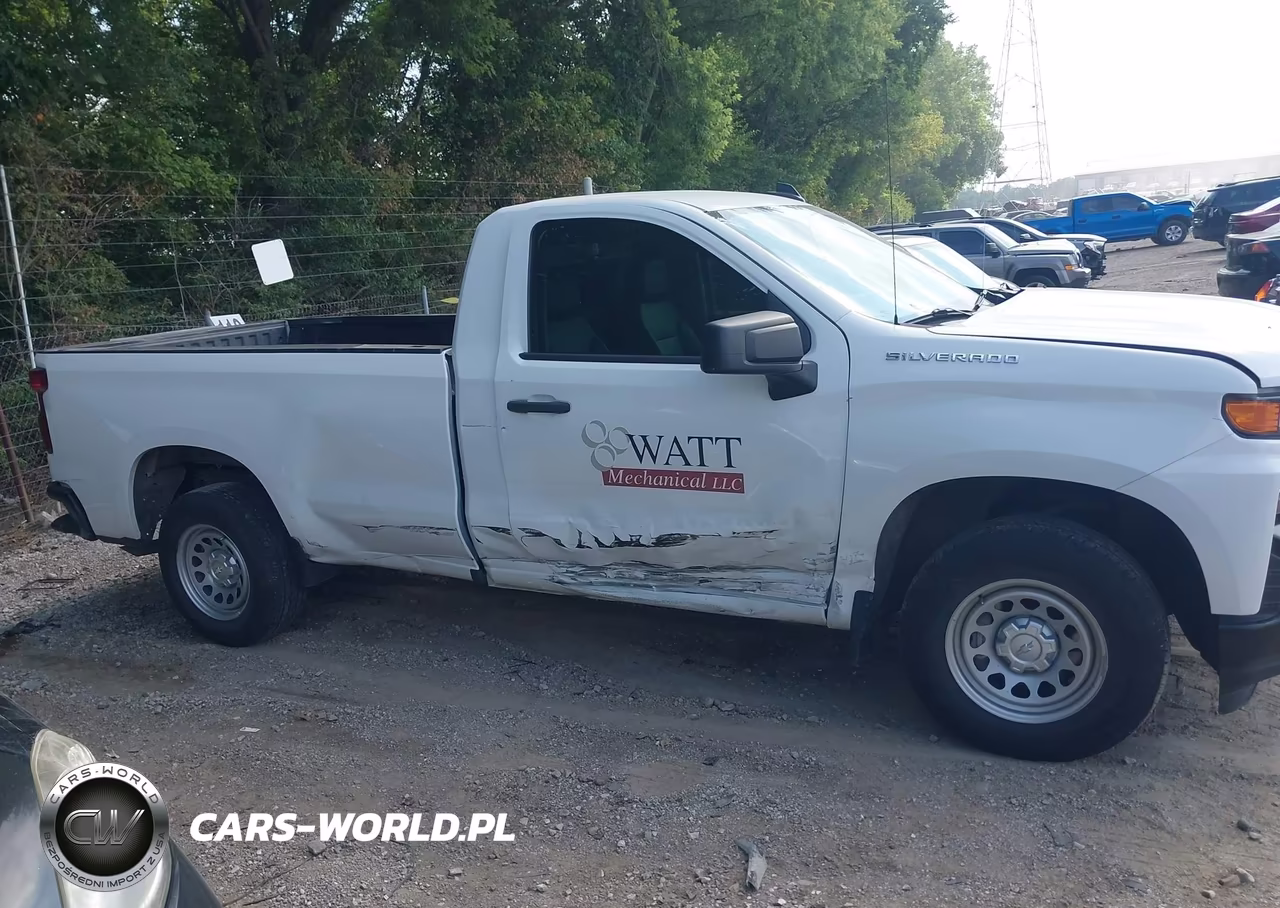 2021 Chevrolet Silverado 1500 2Wd Long Bed Wt VIN:3GCNWAEF6MG396038 - 13