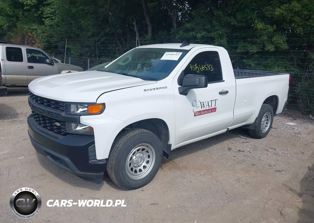 2021 Chevrolet Silverado 1500 2Wd Long Bed Wt VIN:3GCNWAEF6MG396038 - 2