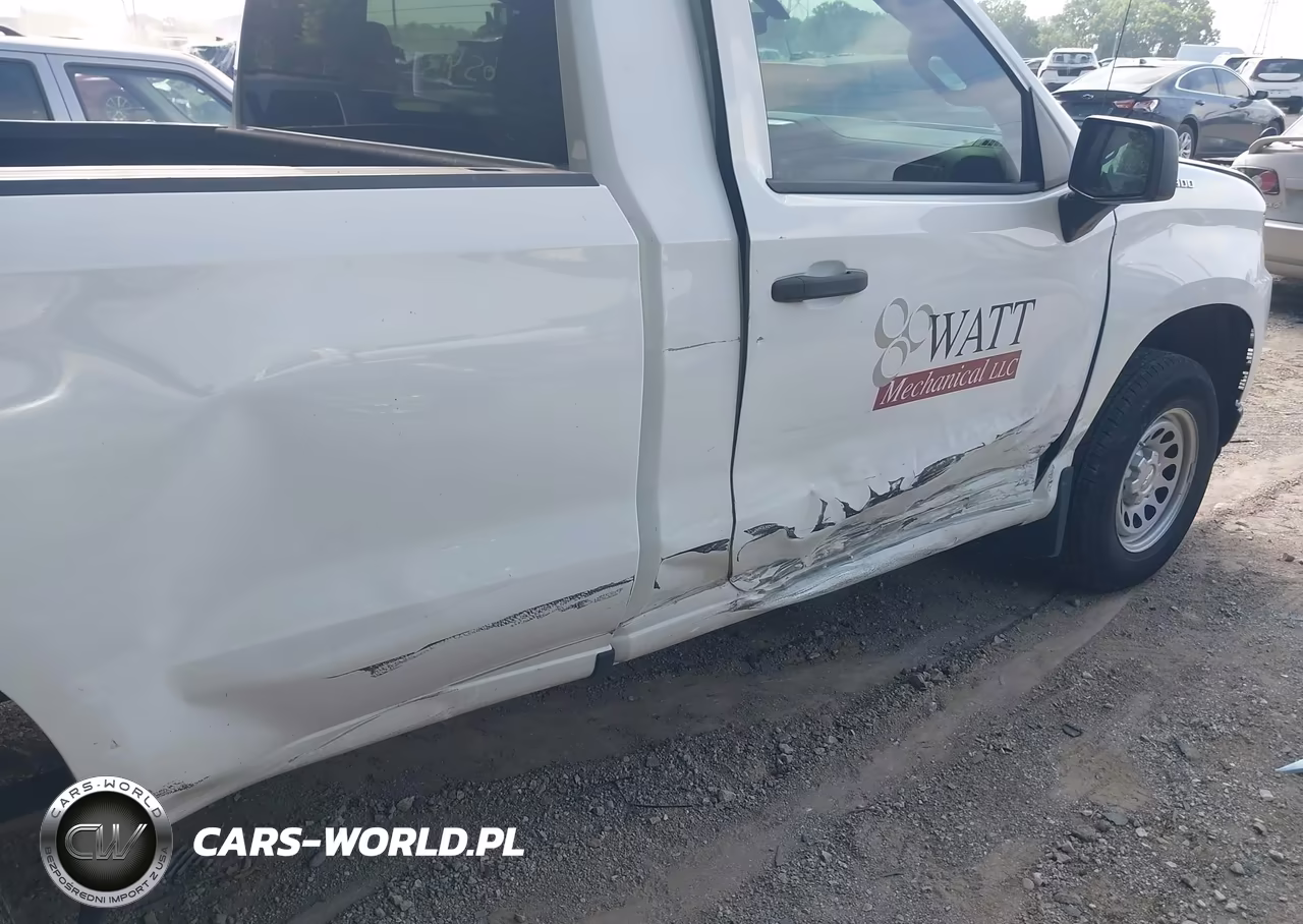 2021 Chevrolet Silverado 1500 2Wd Long Bed Wt VIN:3GCNWAEF6MG396038 - 6