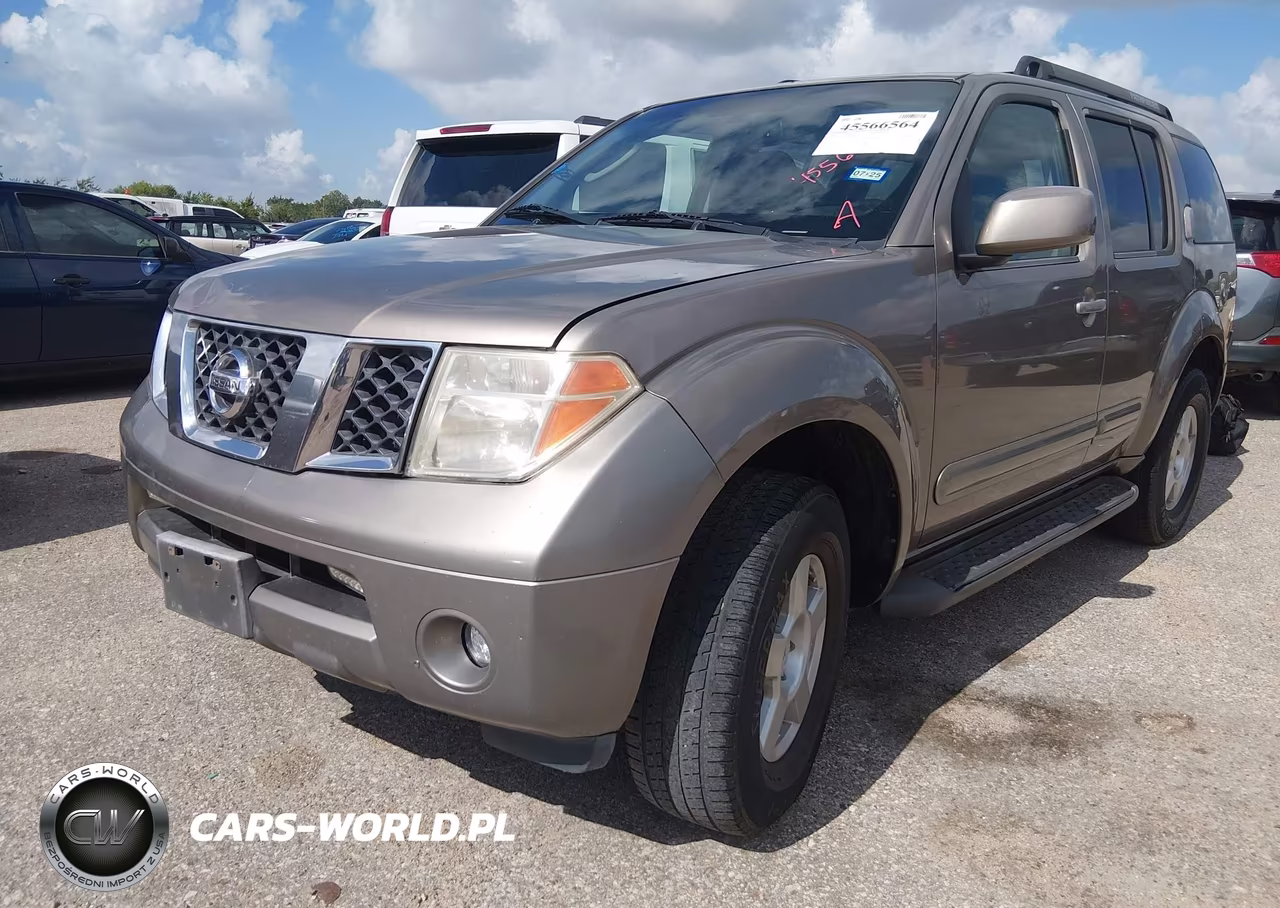 2006 Nissan Pathfinder Se VIN:5N1AR18U66C642300 - 2