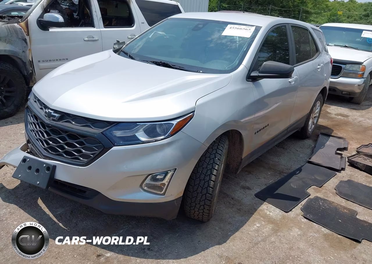 2021 Chevrolet Equinox Awd Ls VIN:3GNAXSEVXMS155614 - 2