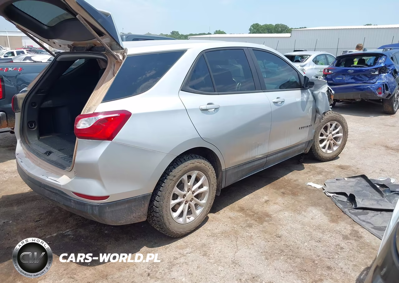 2021 Chevrolet Equinox Awd Ls VIN:3GNAXSEVXMS155614 - 4