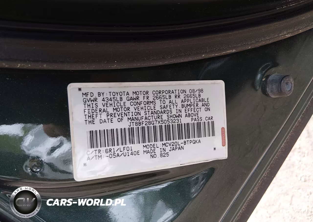 1999 Lexus Es 300 VIN:JT8BF28G7X5053231 - 9