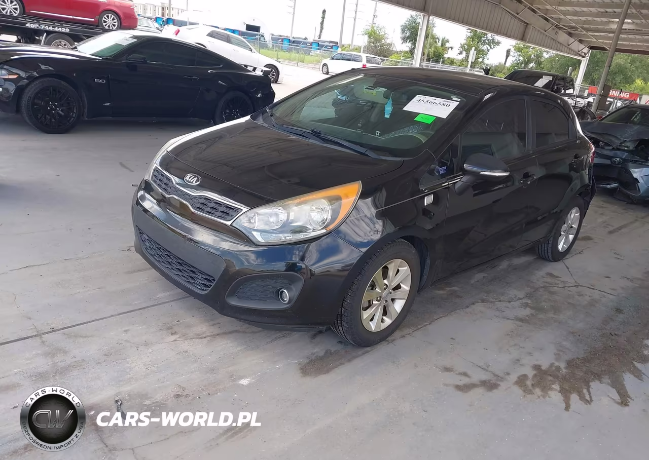 2013 Kia Rio Ex VIN:KNADN5A37D6252823 - 2