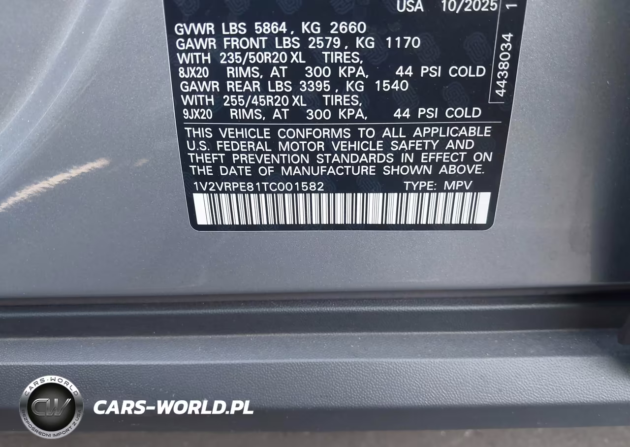 2026 Volkswagen Id.4 Pro S VIN:1V2VRPE81TC001582 - 9