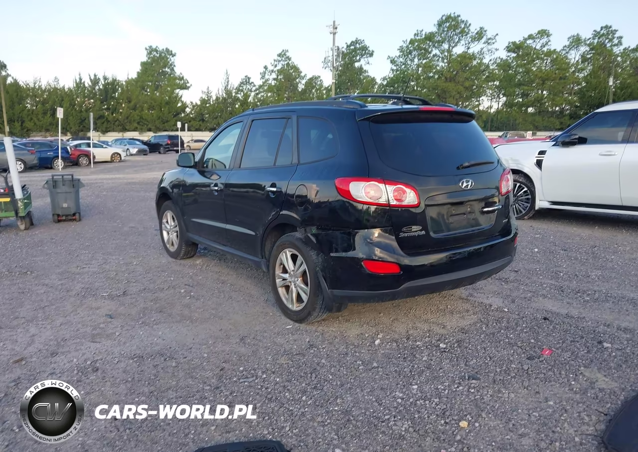 2012 Hyundai Santa Fe Limited V6 VIN:5XYZK4AG0CG104152 - 3
