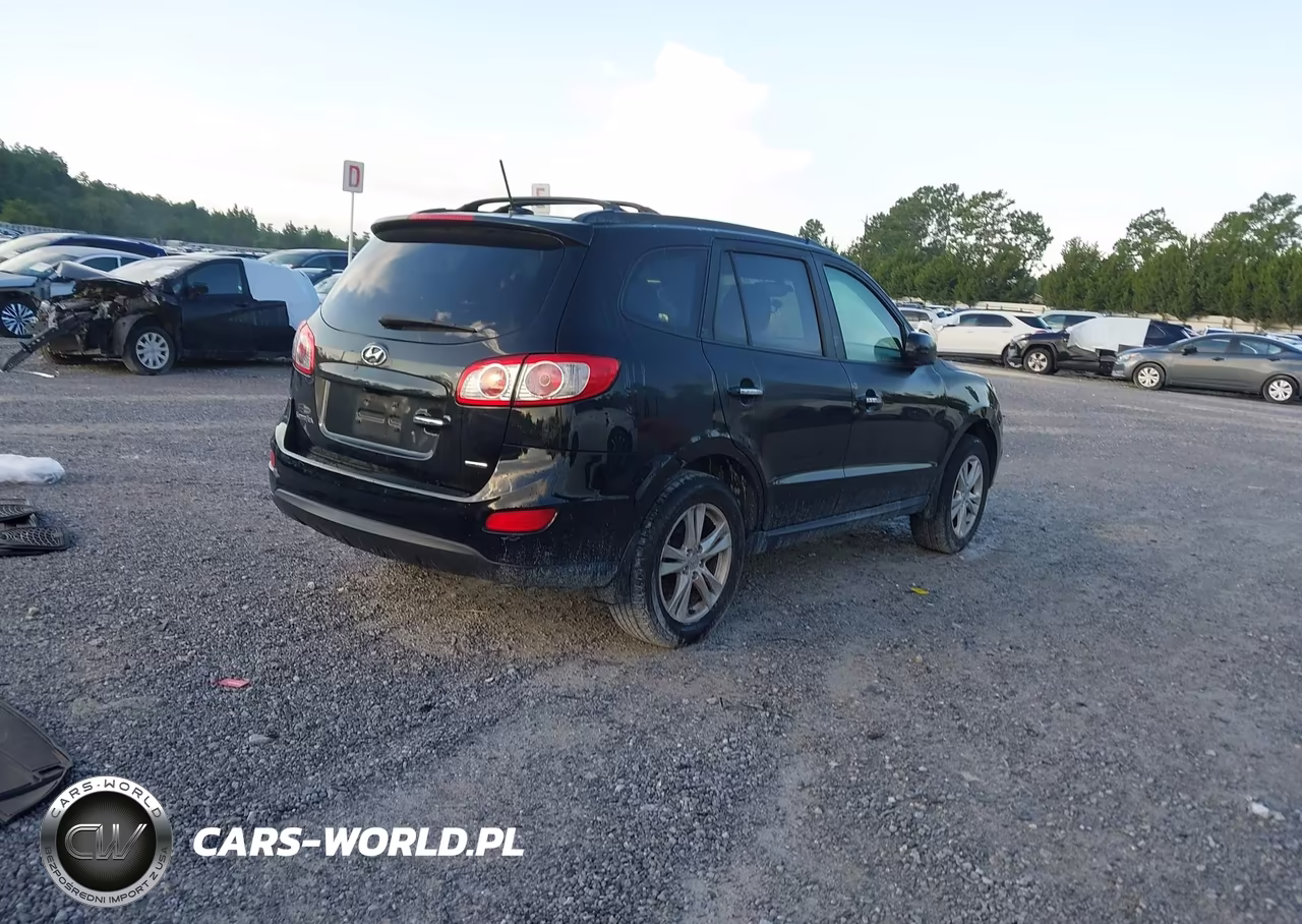 2012 Hyundai Santa Fe Limited V6 VIN:5XYZK4AG0CG104152 - 4