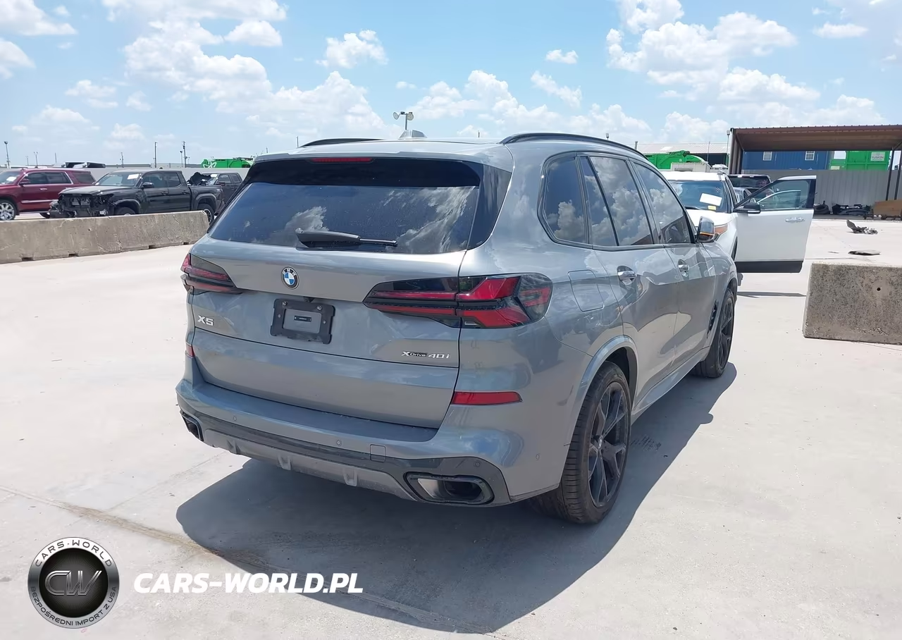 2024 BMW X5 xDrive40I VIN:5UX23EU08R9V43577 - 4