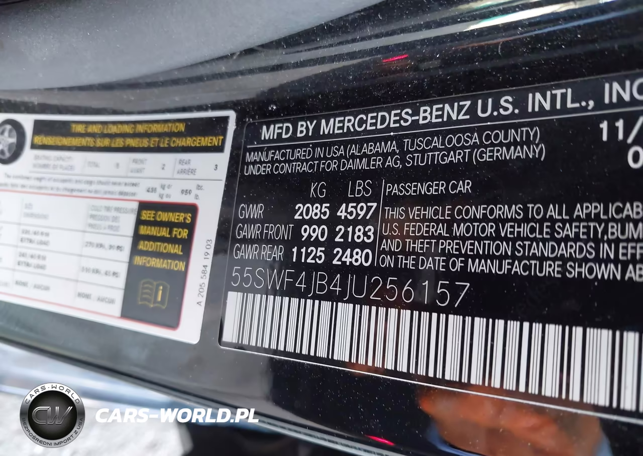 2018 Mercedes-Benz C 300 VIN:55SWF4JB4JU256157 - 9