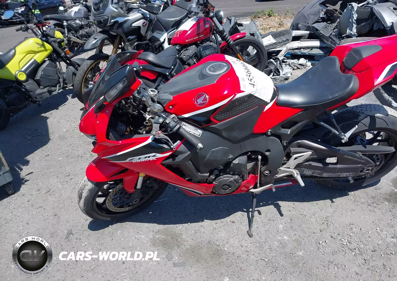 2017 Honda Cbr1000 Rr VIN:JH2SC7714HK000095 - 9