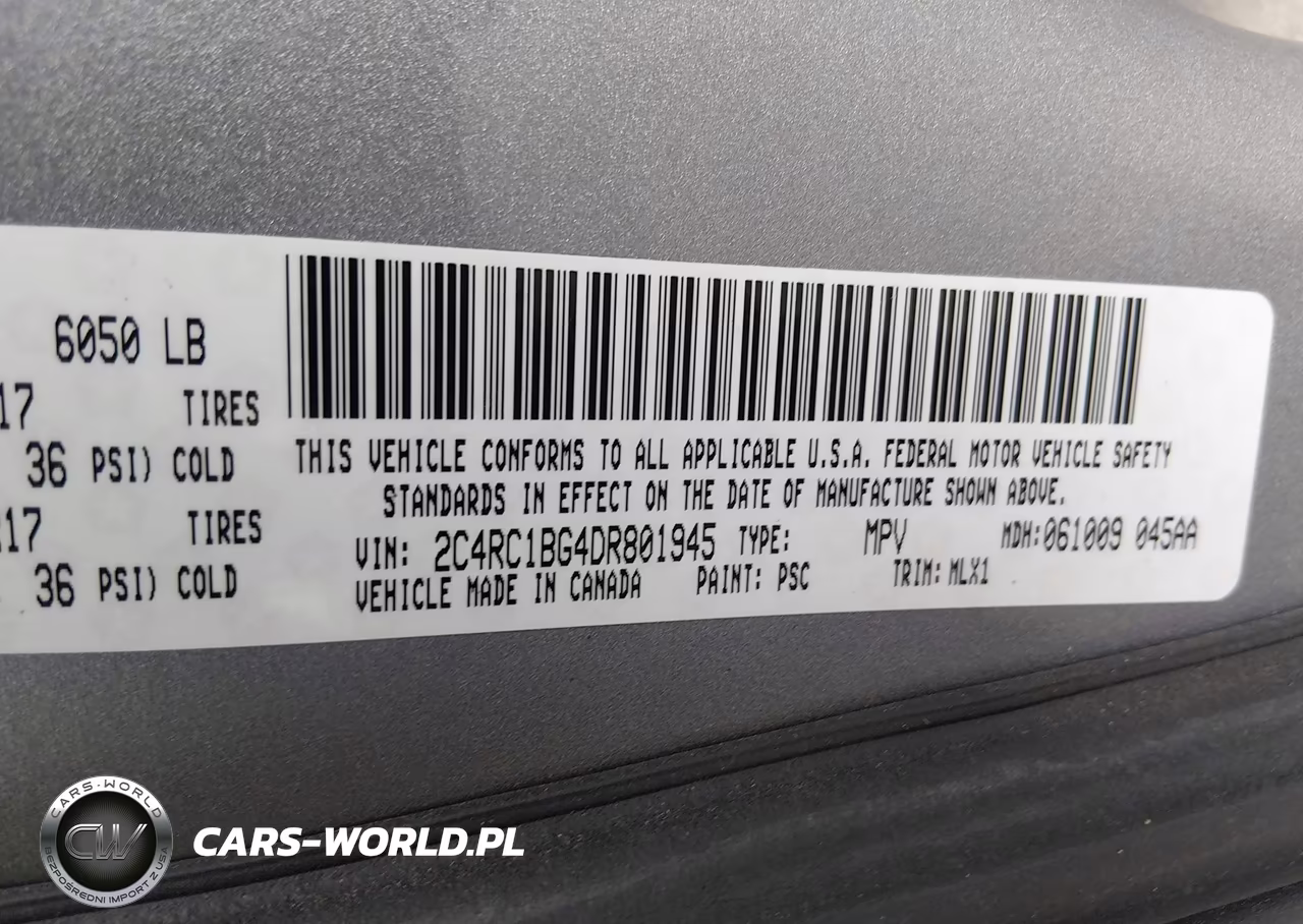 2013 Chrysler Town & Country Touring VIN:2C4RC1BG4DR801945 - 9