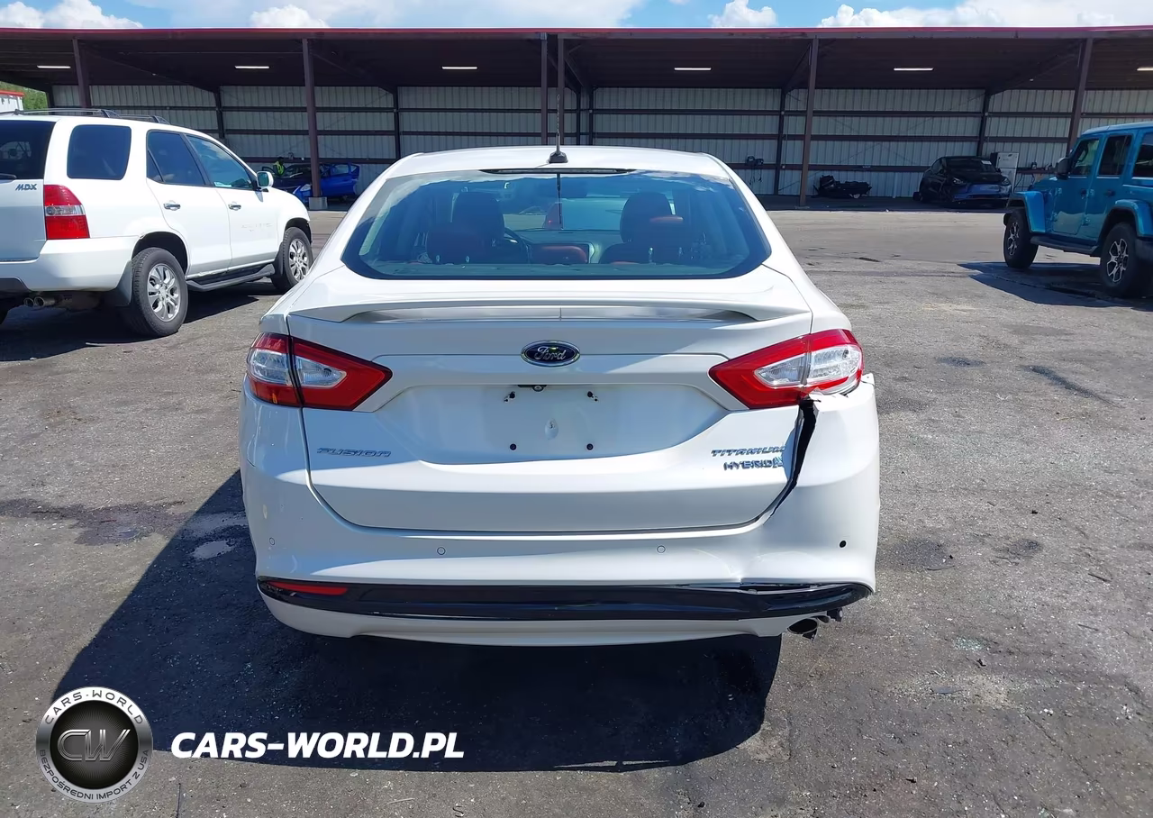 2014 Ford Fusion Hybrid Titanium VIN:3FA6P0RUXER274525 - 16
