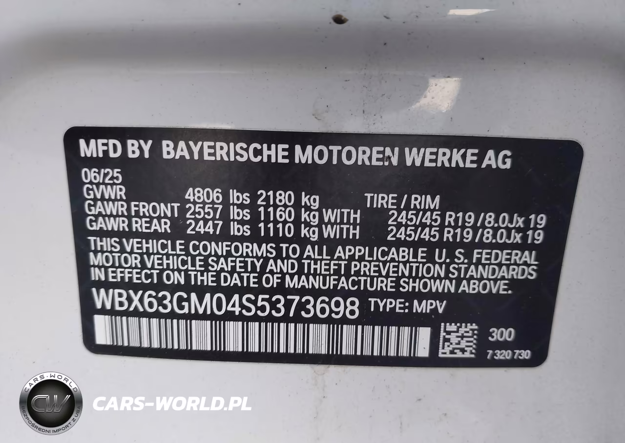 2025 BMW X2 xDrive28I VIN:WBX63GM04S5373698 - 9