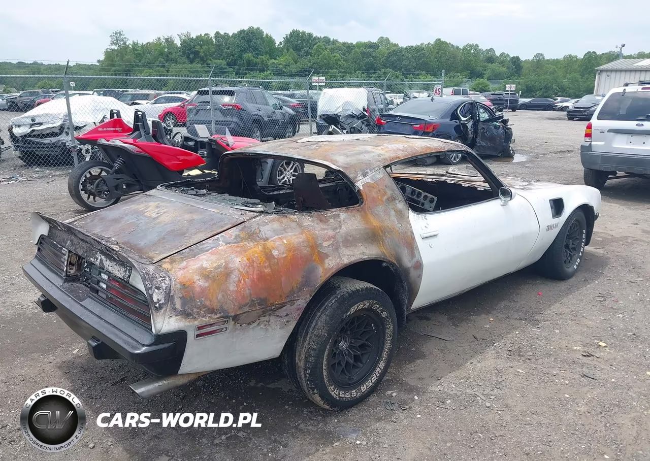 1975 Pontiac Firebird VIN:2T87M5N581122 - 4