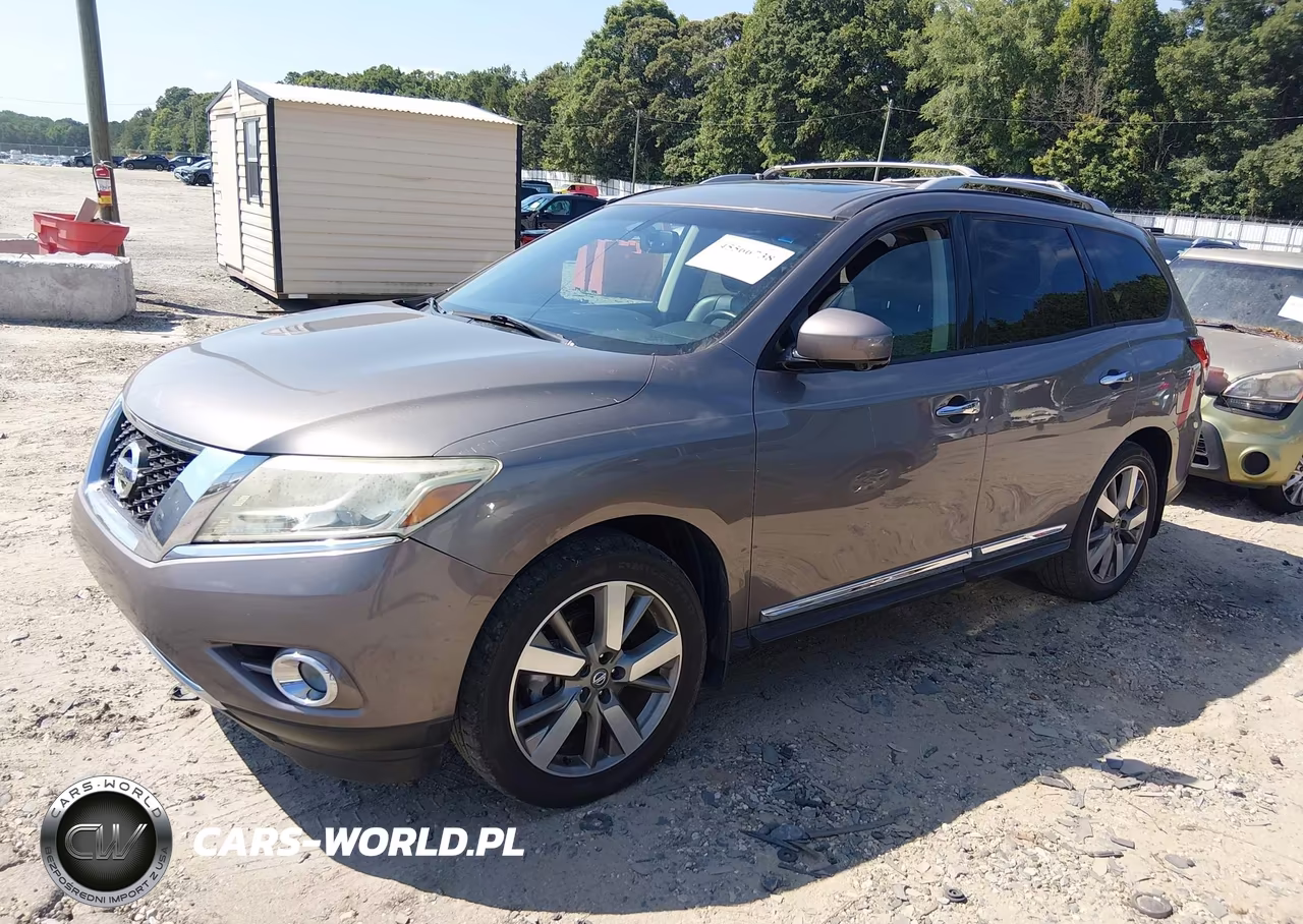 2014 Nissan Pathfinder Platinum VIN:5N1AR2MM0EC642741 - 2