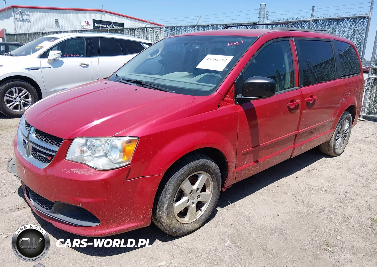 2013 Dodge Grand Caravan Sxt VIN:2C4RDGCG3DR626330 - 2