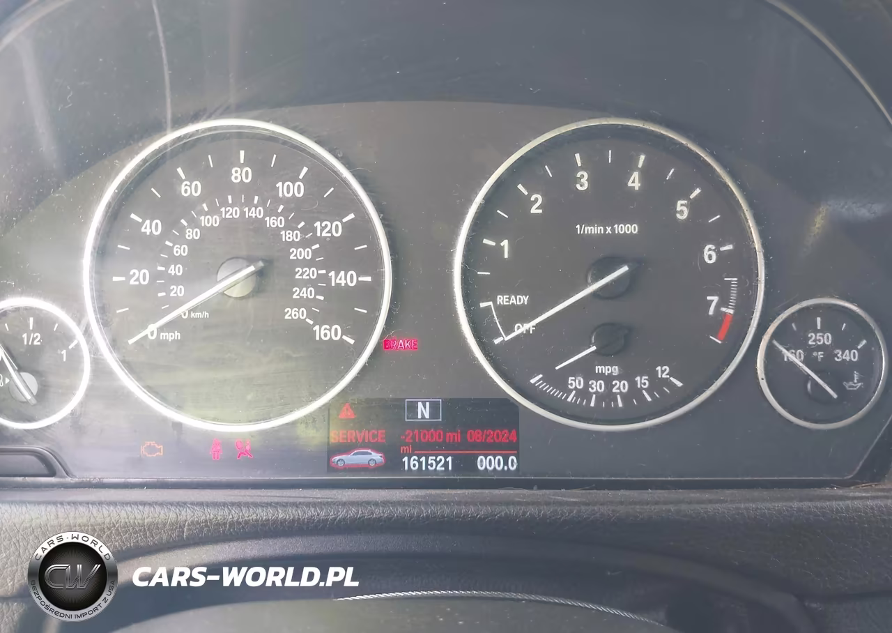 2014 BMW 320 I VIN:WBA3B1G56ENT01054 - 7