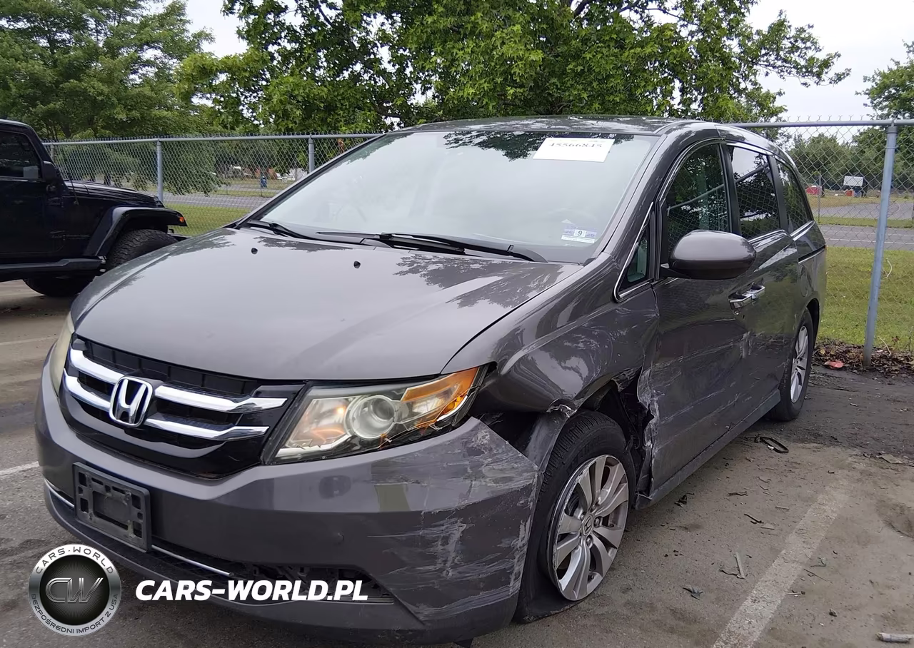 2015 Honda Odyssey Ex-L VIN:5FNRL5H61FB120789 - 2