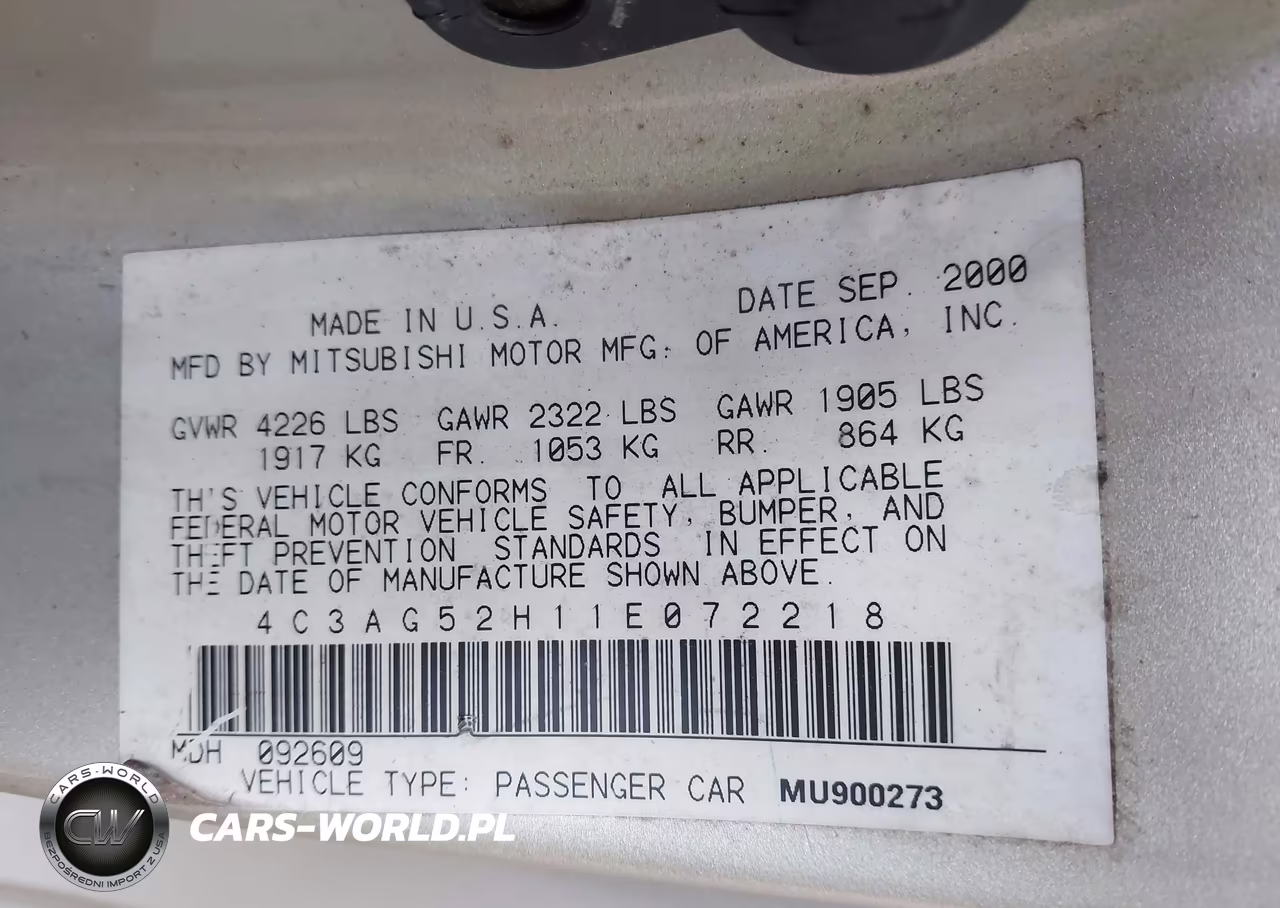 2001 Chrysler Sebring Lxi VIN:4C3AG52H11E072218 - 9