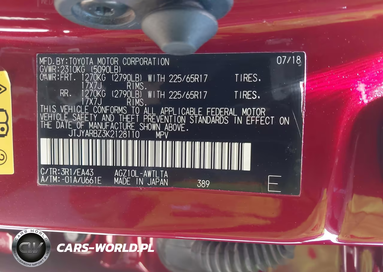 2019 Lexus Nx 300 Base VIN:JTJYARBZ3K2128110 - 9