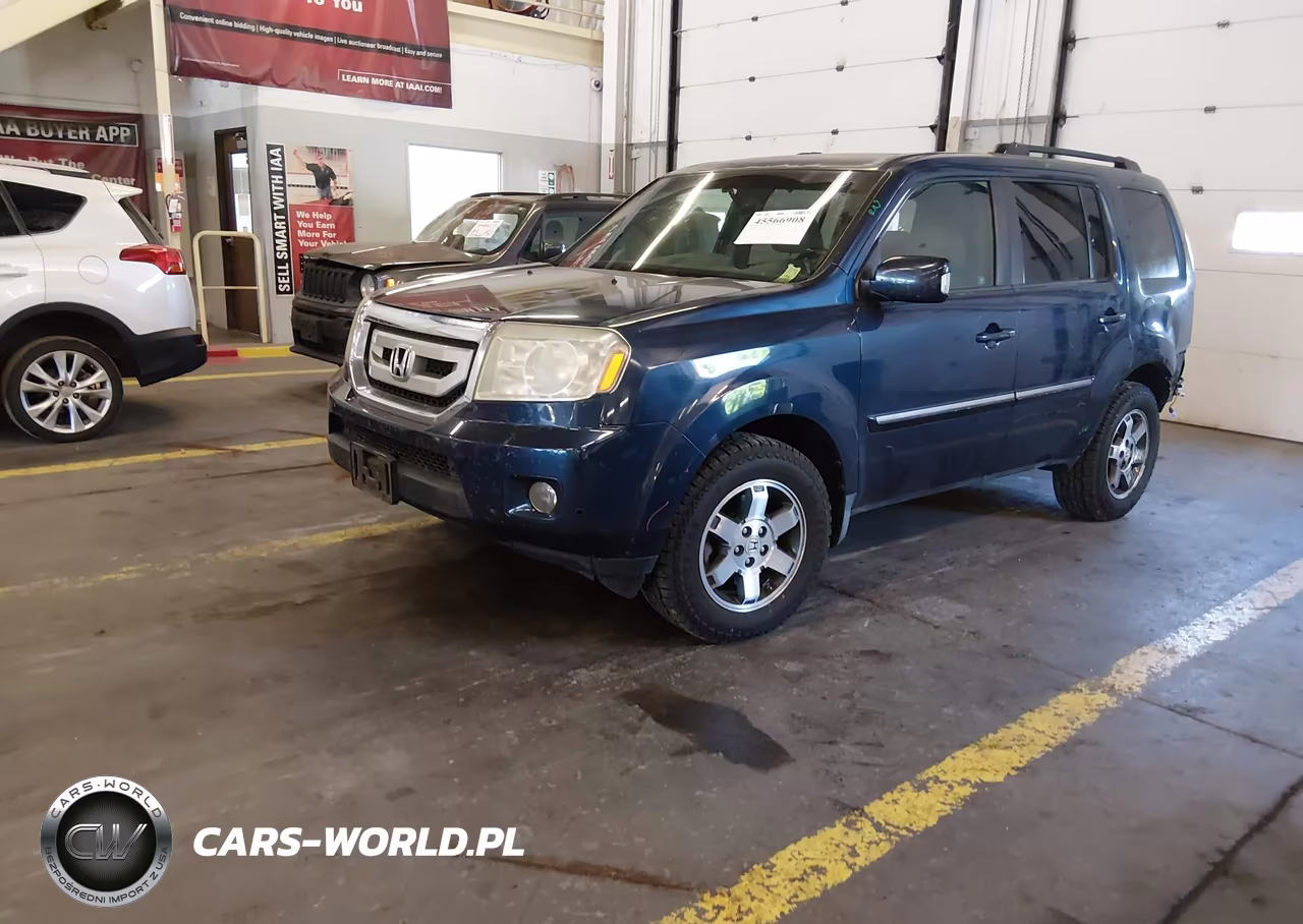 2010 Honda Pilot Touring VIN:5FNYF4H96AB012684 - 2