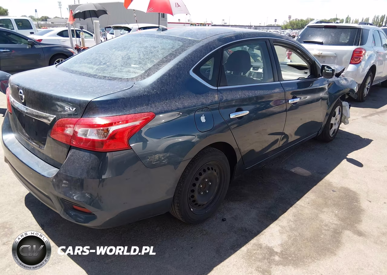 2017 Nissan Sentra Sv VIN:3N1AB7AP8HY359538 - 4