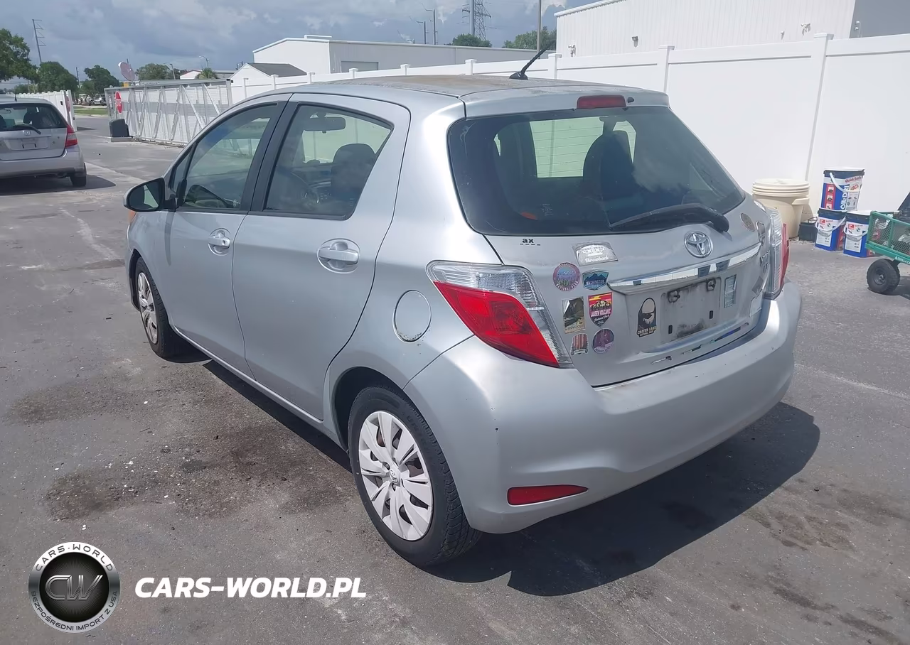 2014 Toyota Yaris Le (Tmc-Cbu Plant) VIN:JTDKTUD32ED579018 - 3