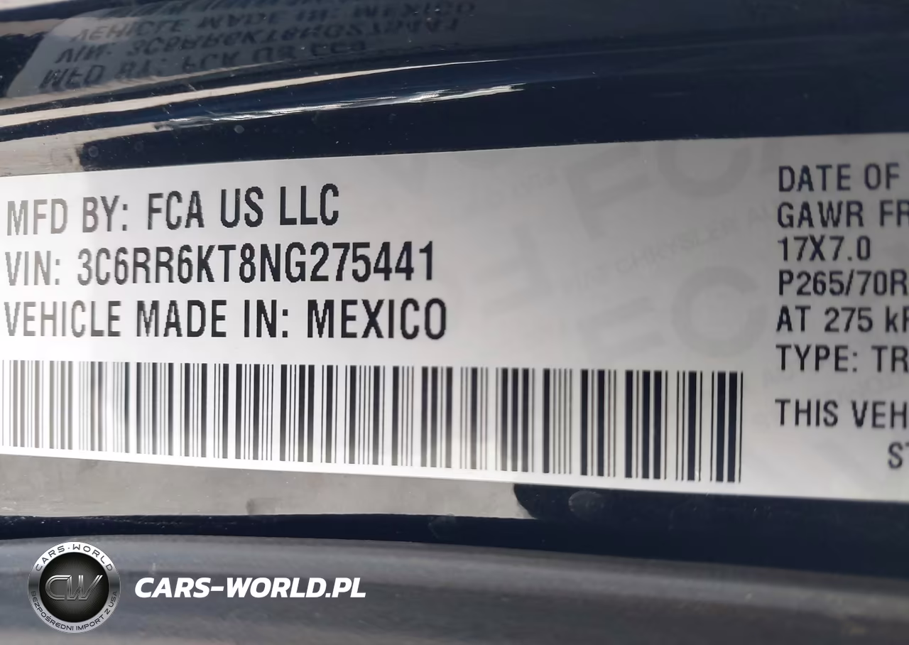2022 Ram 1500 Classic Tradesman 4X2 5'7 Box VIN:3C6RR6KT8NG275441 - 9