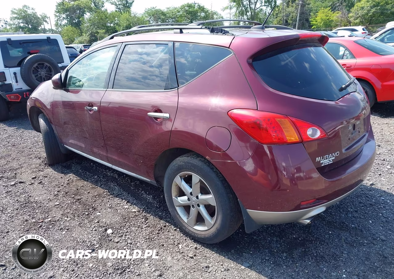 2009 Nissan Murano Sl VIN:JN8AZ18W59W116673 - 3