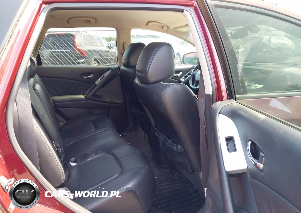 2009 Nissan Murano Sl VIN:JN8AZ18W59W116673 - 8