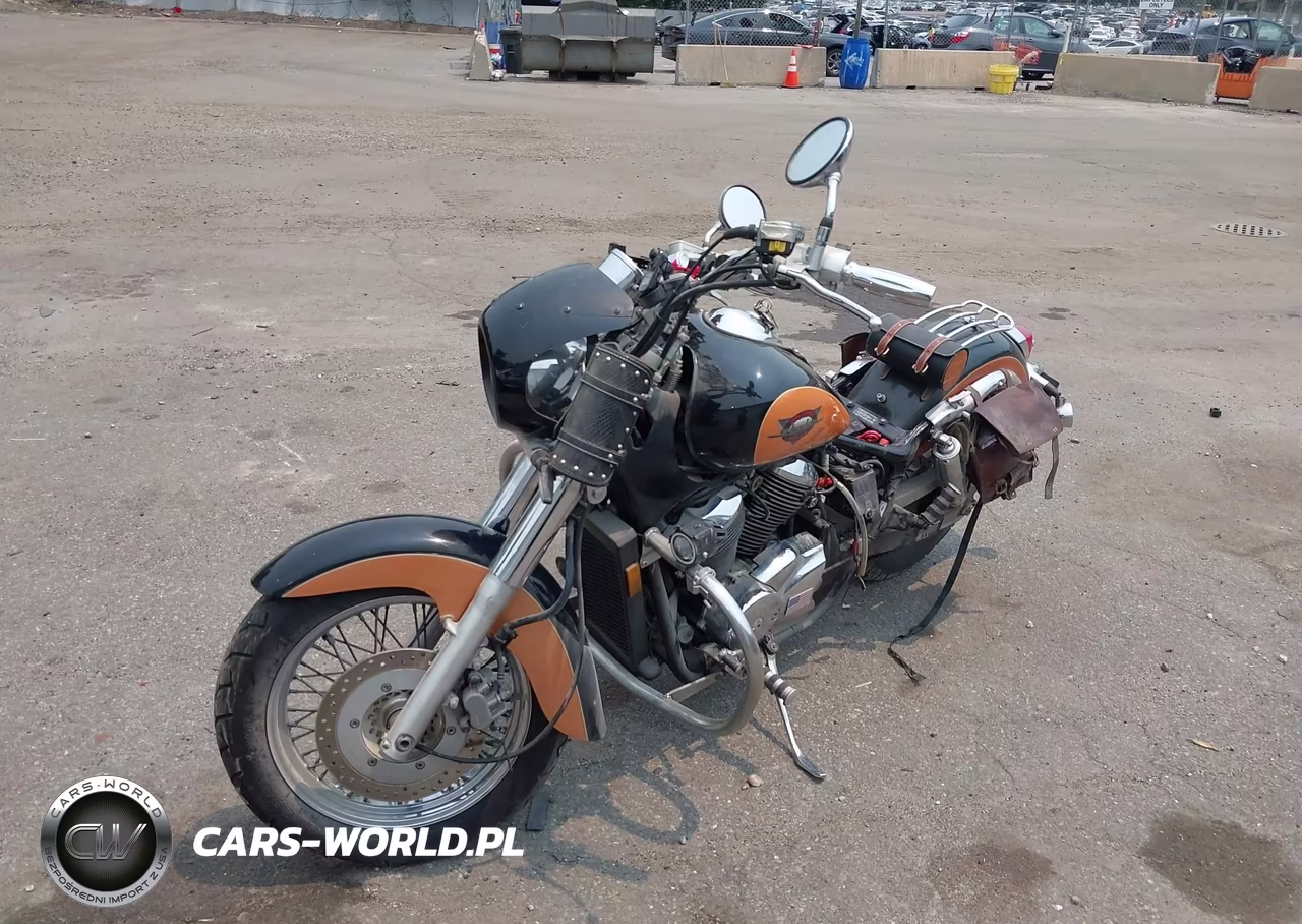 1998 Honda Vt750 Cd2 VIN:JH2RC446XWM002478 - 2
