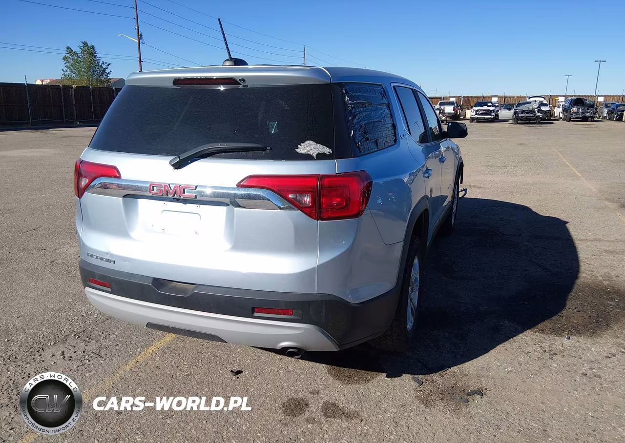 2017 GMC Acadia Sle-1 VIN:1GKKNKLA4HZ287641 - 4