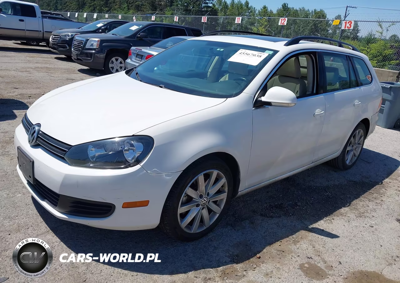2012 Volkswagen Jetta Sportwagen 2.0L Tdi VIN:3VWPL7AJXCM618138 - 2